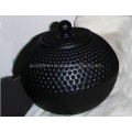 High Quality Embossed Cast Iron Sugar Pot BSCI LFGB FDA Approved